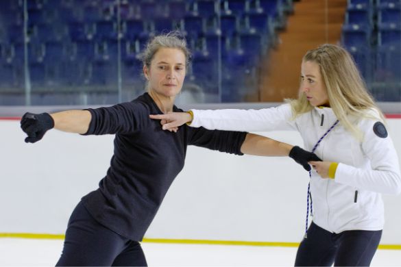 Eislauftraining